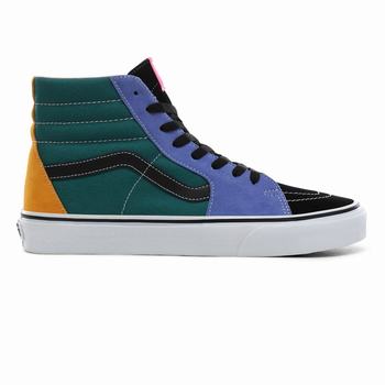 Férfi Vans Mix & Match SK8-Hi Magasszárú Cipő VA0317825 Sárga